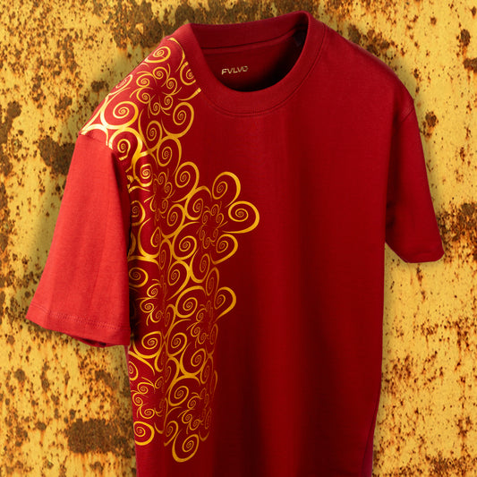 GOLDEN SWIRL ELEGANCE