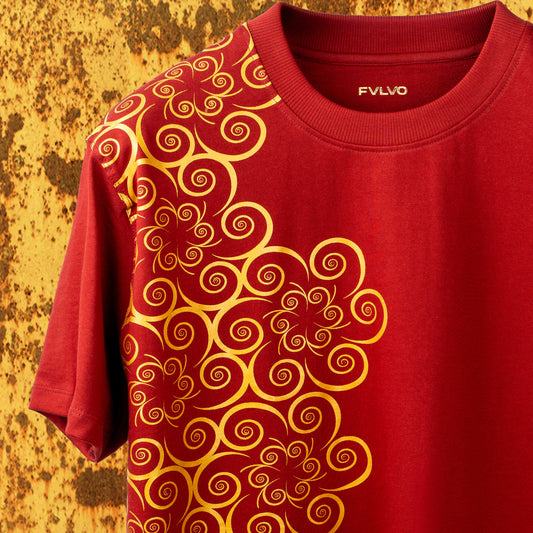 GOLDEN SWIRL ELEGANCE